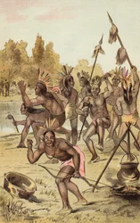 Een beledigende oorlogsdans