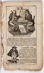 En als we falen - falen we! Macbeth, pagina 7 uit Eltons Comic All-my-nack, 1838