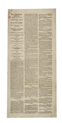 Auburn Daily Democrat Extra over Fort Sumter, 15 april 1861