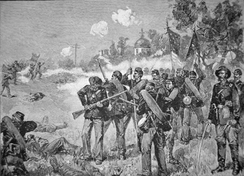 Slag bij Gettysburg, van dichtbij op de eerste dag