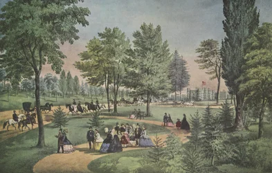 Central Park, de rit