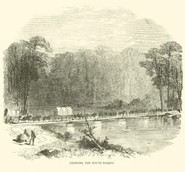 Oversteek van de South Edisto, januari 1865