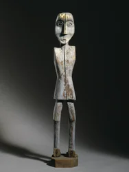 Beeld van een figuur, Chippewa, eind 19e eeuw