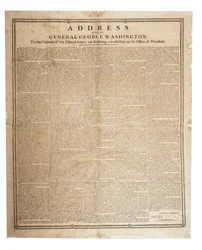 Afscheidsrede van wijlen generaal George Washington, 17 september 1796
