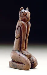 Feline figuur, Calusa (hout)