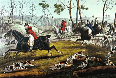 Vossenjacht, uitgegeven door N. Currer