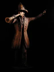 Harry Howard, Hoofdingenieur van de New York Volunteer Fire Department, ca. 1857