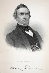 Henry Grinnell, illustratie uit Henry Grinnell (1799-1874); De tweede Grinnell-expeditie op zoek naar Sir John Franklin..., 1856