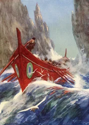 Jason en de Argonauten op de Argo