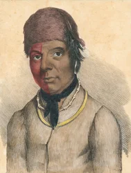 John Skenandoa, ook bekend als Shenandoah. Portret.