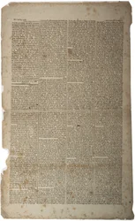 Vrijheid van meningsuiting en van de pers, januari 1799