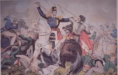 Mexicaans-Amerikaanse Oorlog (1846-48), gevecht van kolonel Harney bij Madelin nabij Veracruz