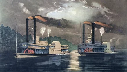 Middernachtrace op de Mississippi