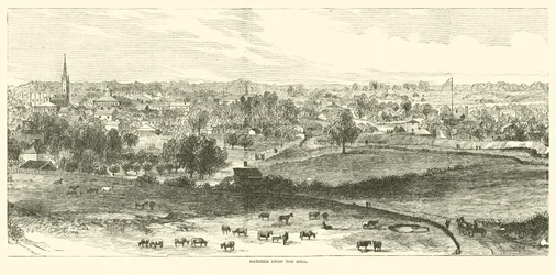 Natchez op de heuvel, mei 1862