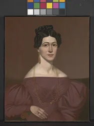 Portret van Eliza C. Ayres