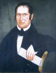 Portret van Henry Stevens (1819-86) 1834
