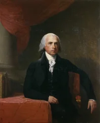 Portret van James Madison
