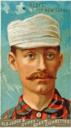 Portret van Tim Keefe, 1887