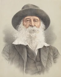 Portret van Walt Whitman (1819-91)