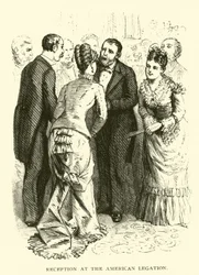 Ontvangst bij de Amerikaanse Legatie