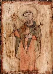 Heilige met een kaars