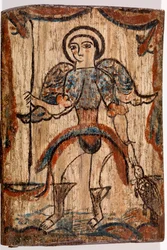 Heilige met schildpad