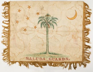 Saluda Guards Regimentale vlag