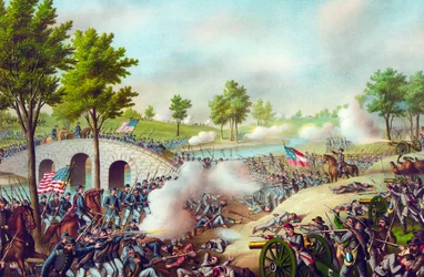 De slag bij Antietam, 1862