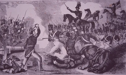 De Slag bij Churubusco, Mexicaans-Amerikaanse Oorlog