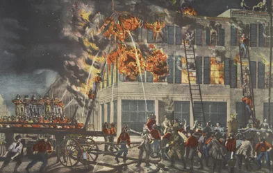 Het leven van een brandweerman - de ruïnes