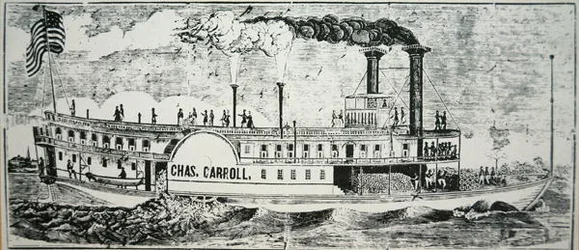 De Mississippi zijwieler 