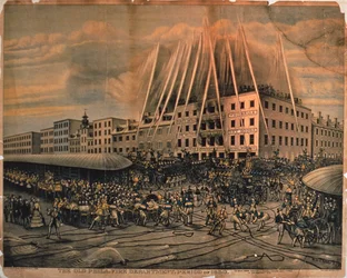 De Oude Brandweer van Philadelphia, 1850