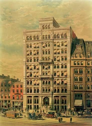 Het Standard Oil Company-gebouw, 26 Broadway, New York, uitgegeven door Root and Tinker, 1886