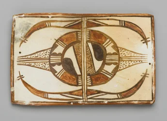 Tegel, gemaakt in Mesa, Arizona door de Hopi-mensen