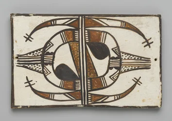 Tegel, gemaakt in Mesa, Arizona door de Hopi-mensen