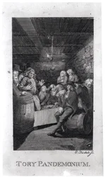 Tory Pandemonium, uit John Trumbull