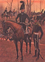 Amerikaanse paardartillerie, ca. 1812