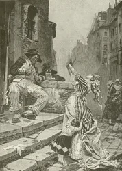 Slachtoffers van de Franse Revolutie, geschilderd door Paul Svedonesky