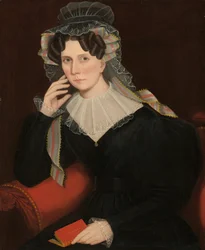 Jane Storm Verteller, ca.1835 (olieverf op doek)