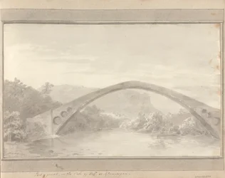 Uitzichten in Engeland, Schotland en Wales: Pont Y Pridd, in de Vale of Taff of Glamorgan