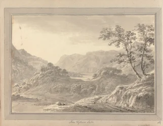 Uitzichten in Engeland, Schotland en Wales: Tour in Schotland; nabij Wyburn Lake