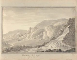 Uitzichten in Engeland, Schotland en Wales: Ventnor Cove, Isle of Wight, juli 1804