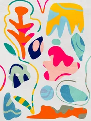 Door Matisse geïnspireerde vormen