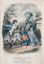 Frans modeblad "Magasin des Demoiselles", Parijs, 25 september