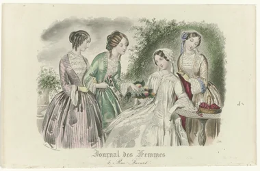 Journal des Femmes, ca. 1850 : 4, Rue Favart