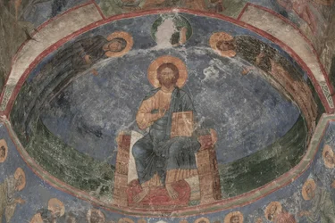 Christus op de troon, Redder van de Wereld