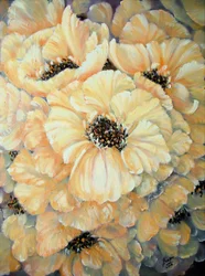Felgele bloemen