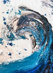 Abstracte oceaangolf