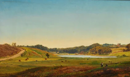 Deens oogstlandschap