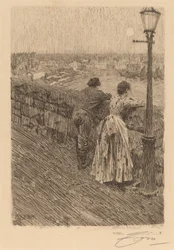 Visser in Saint Ives, 1891